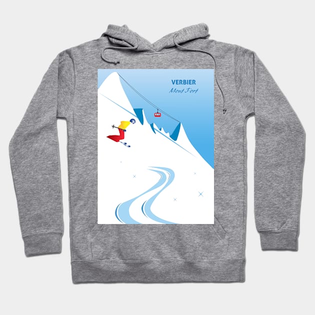 Verbier Hoodie by leewarddesign